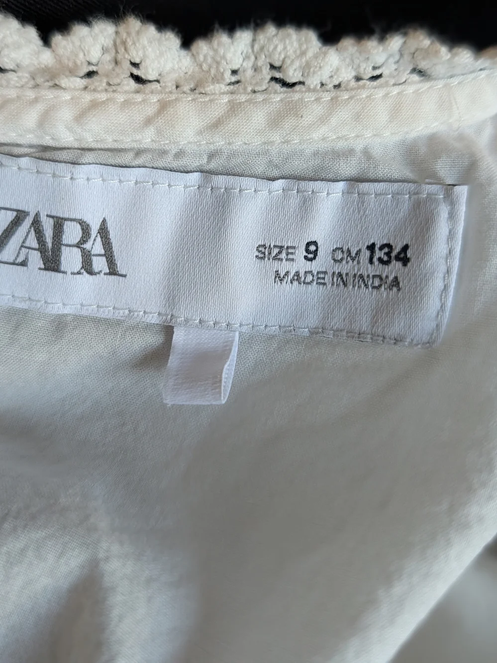 Zara girls white